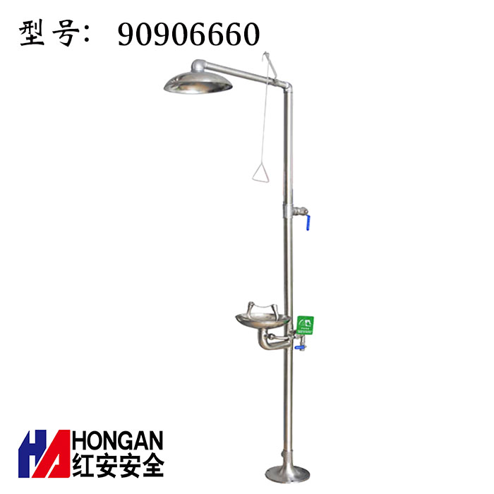 排空防凍工業(yè)級(jí)304不銹鋼立式洗眼器
